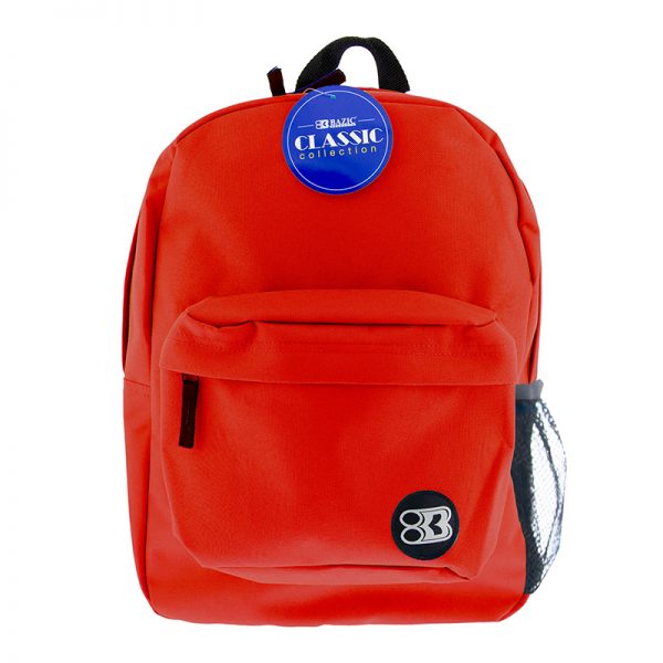 BAZIC Classic Backpack 17" Red