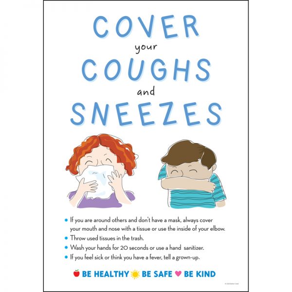 Barker Creek Cover Coughs & Sneezes Poster