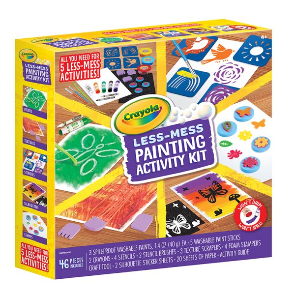 Crayola Less Mess Painting Activity Kit