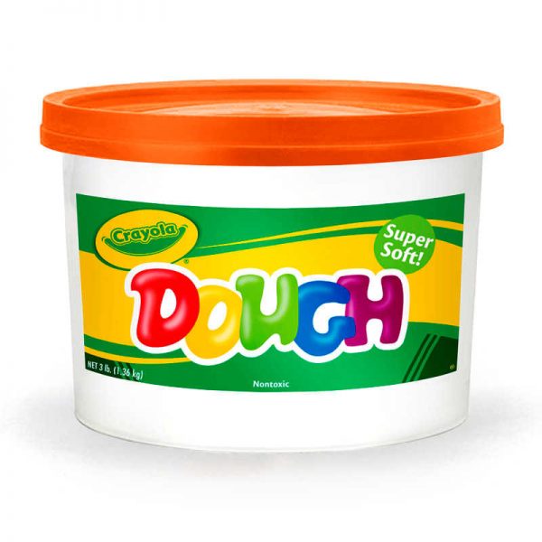 Crayola® Super Soft Modeling Dough, Orange, 3 lbs.