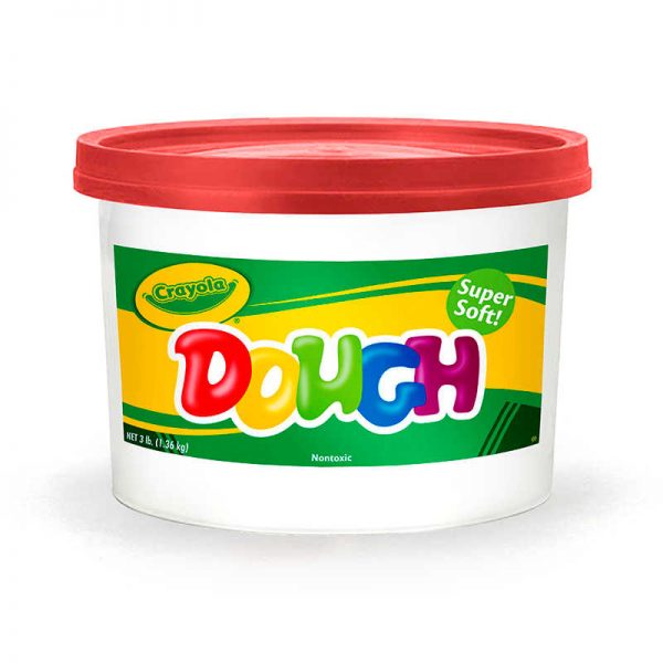 Crayola® Super Soft Modeling Dough, Red, 3 lbs.