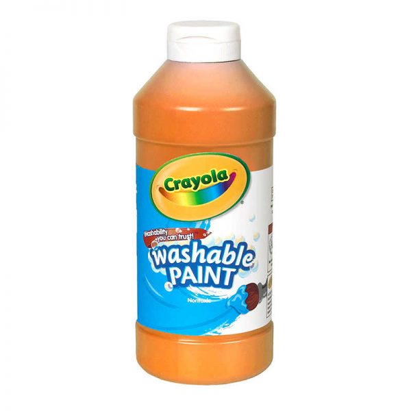 Crayola® Washable Paint, Orange, 16 oz.