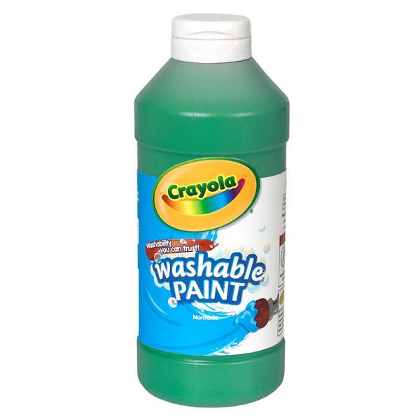 Crayola® Washable Paint, Green, 16 oz.