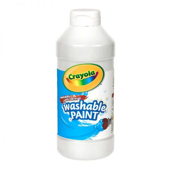 Crayola® Washable Paint, White, 16 oz.