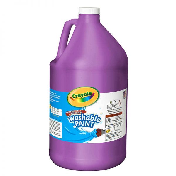 Crayola® Washable Paint, Violet, Gallon