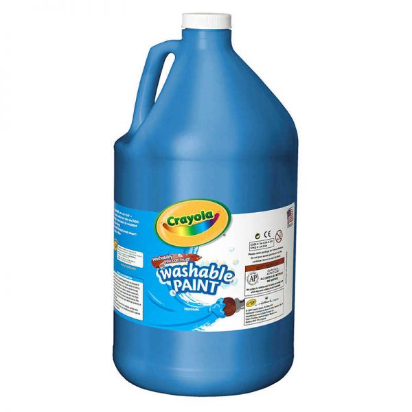 Crayola® Washable Paint, Blue, Gallon