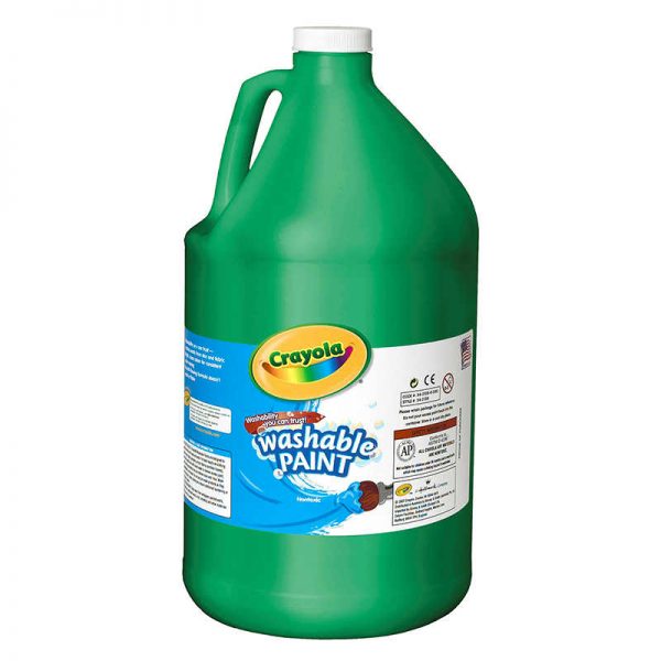 Crayola® Washable Paint, Green, Gallon