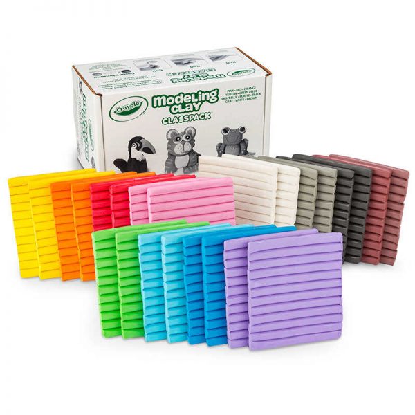 Crayola® Modeling Clay Classpack®, Assorted Colors, Set of 24