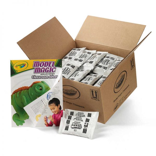 Crayola® Model Magic® Modeling Compound Classpack®, White, 1 oz, Pack of 75