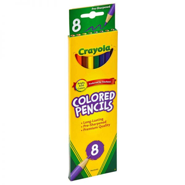 Crayola® Colored Pencils, 8 Colors
