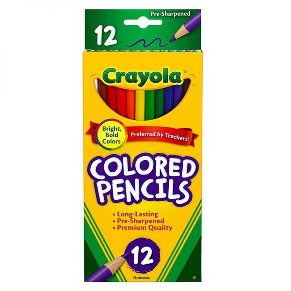 Crayola® Colored Pencils, 12 Count