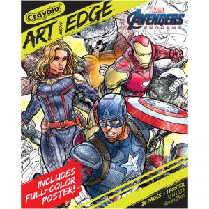 Crayola® Art with Edge, Marvel Avengers Infinity Wars, 28 Coloring Pages + 1 Poster