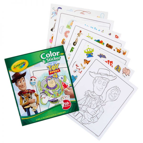Crayola® Color & Sticker, Toy Story 4