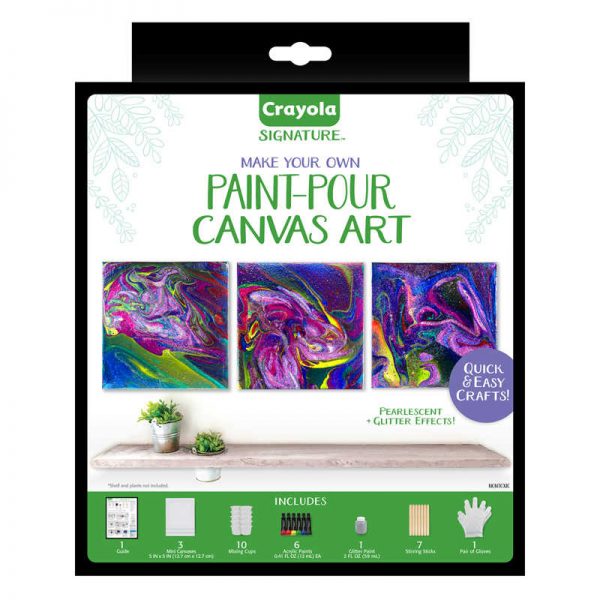 Crayola® Signature, Paint Pour Canvases
