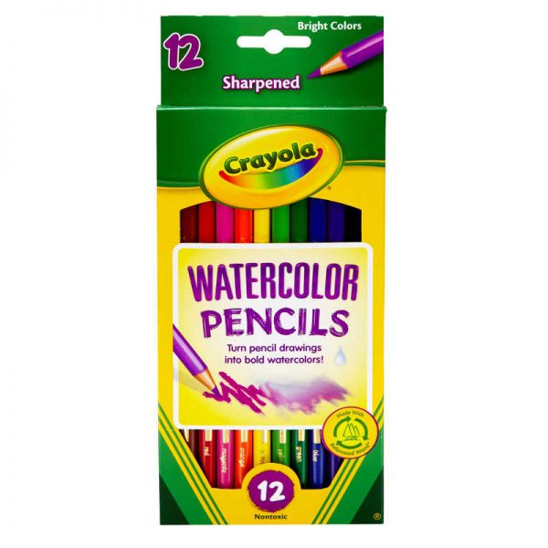 Crayola® Watercolor Pencils, 12 Count