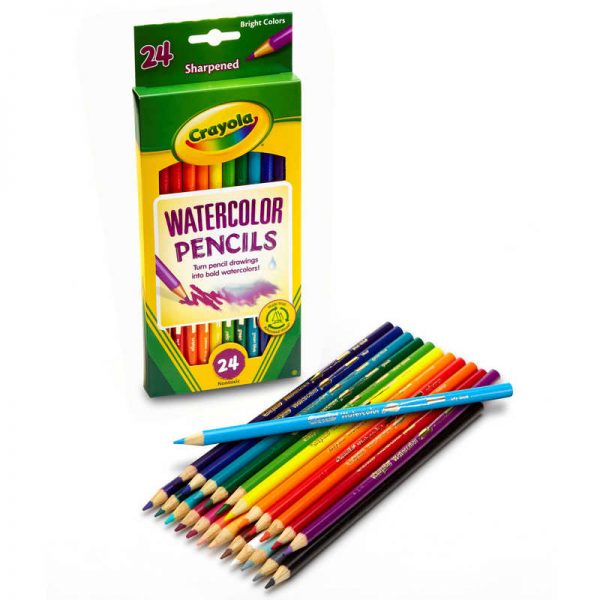 Crayola® Watercolor Pencils, 24 Count