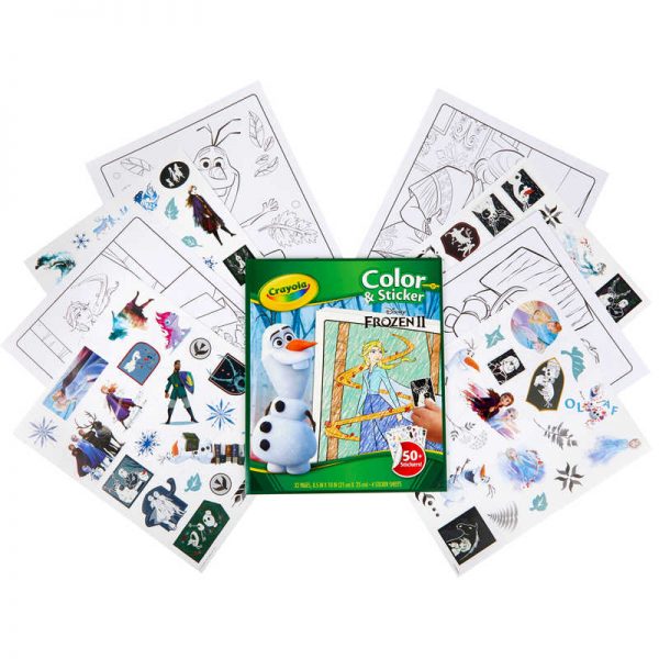 Crayola® Color & Sticker Book, Frozen 2