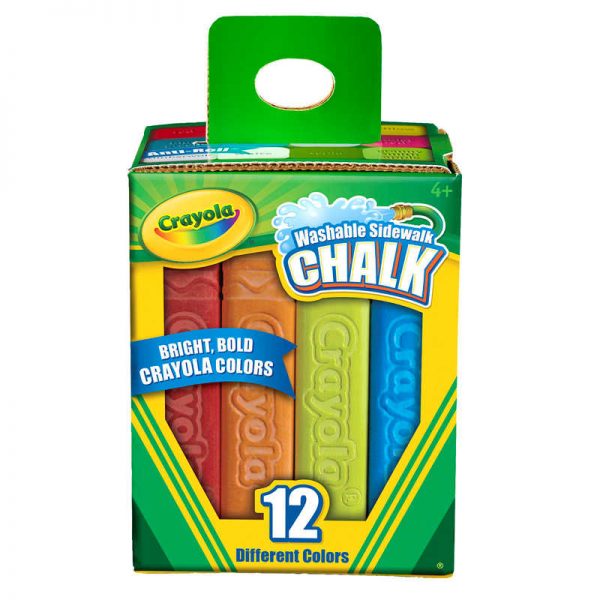Crayola® Washable Sidewalk Chalk, 12 Count