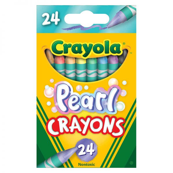 Crayola® Pearl Crayons, 24 Colors