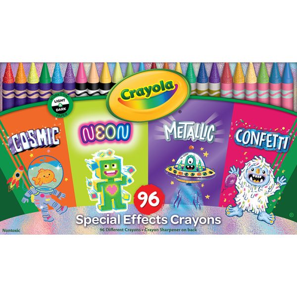 Crayola® Special Effects Crayons, 96 Count