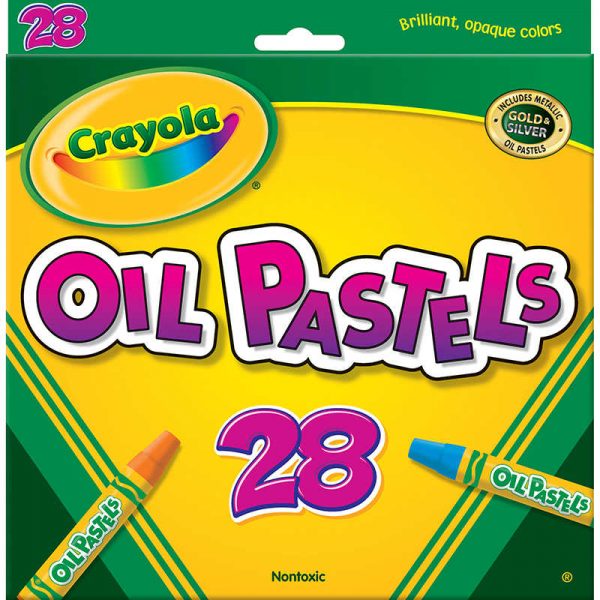 Crayola® Oil Pastels, 28 Colors
