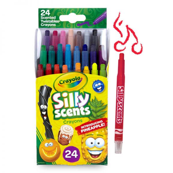 Crayola® Silly Scents Mini Twistables Scented Crayons, Pack of 24