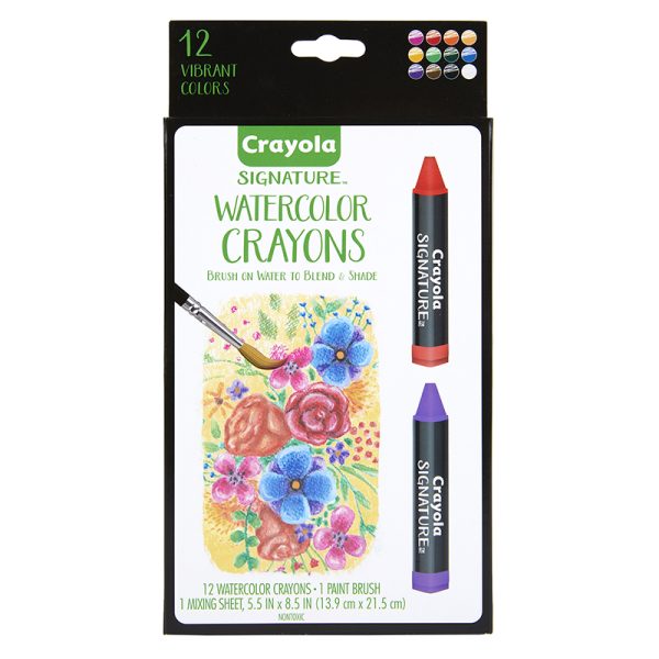 Crayola® Signature Watercolor Crayons, Pack of 12
