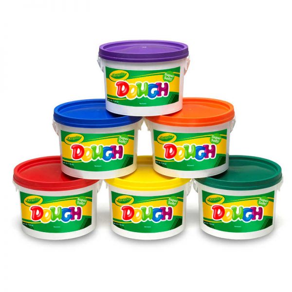 Crayola® Super Soft Modeling Dough, Assorted Colors, Pack of 6