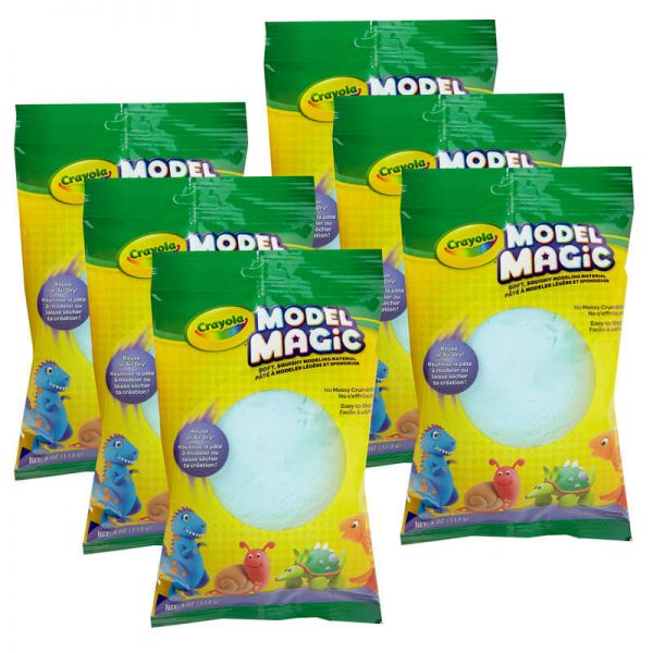 Crayola® Model Magic 4oz Pouch, Aquamarine, 6 Pouches