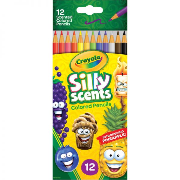 Crayola® Silly Scents Colored Pencils, Sweet Scents, Pack of 12