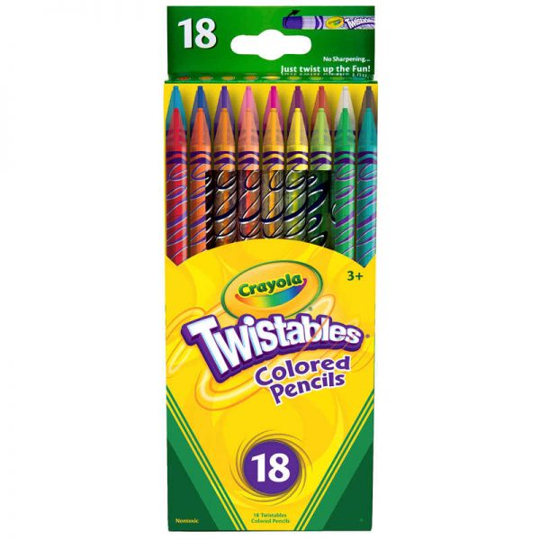 Crayola® Twistables® Colored Pencils, 18 Count