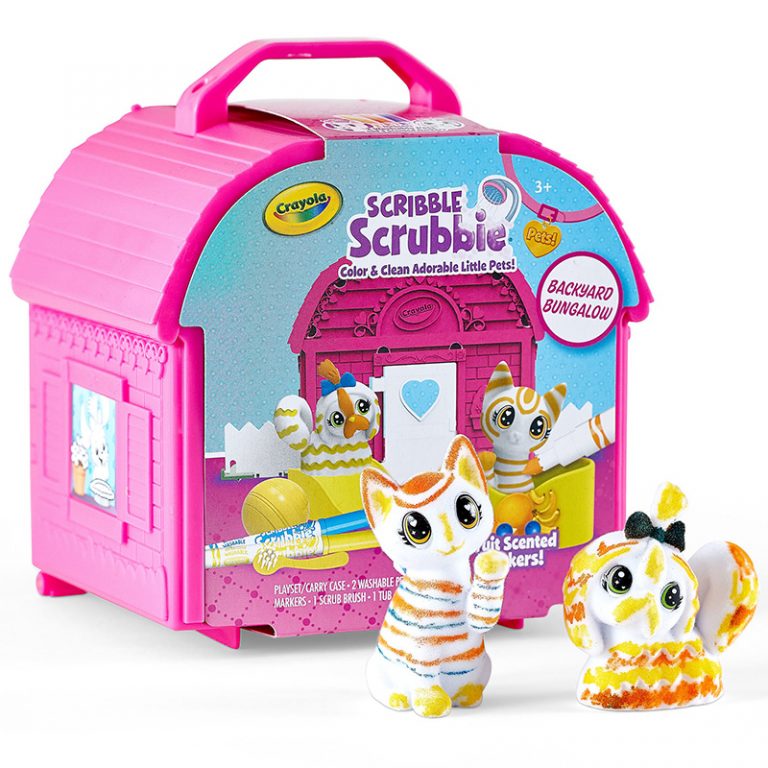 Crayola Scribble Scrubbie Pets Backyard Bungalow