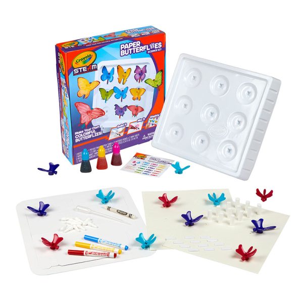 Crayola STEAM Paper Butterflies Science Kit