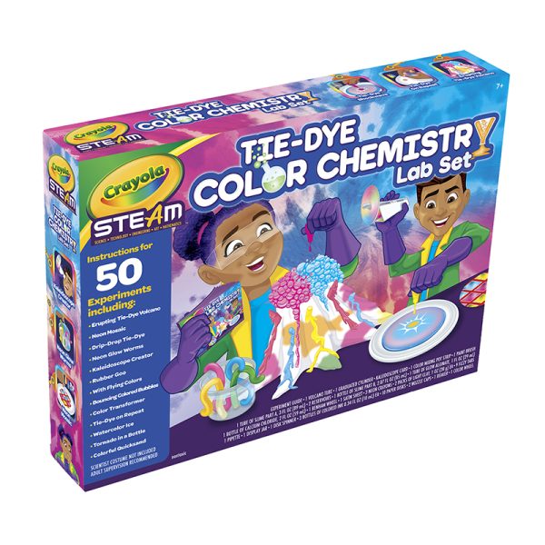 Crayola Tie-Dye Color Chemistry Lab Set