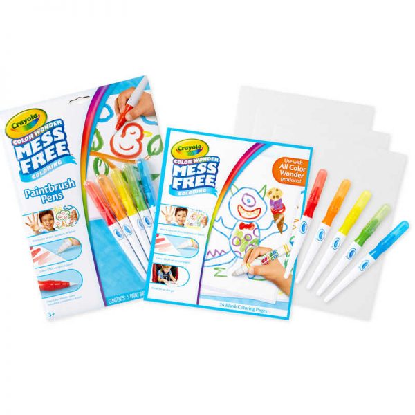 Crayola® Color Wonder Mess Free Paintbrush Pens & Paper