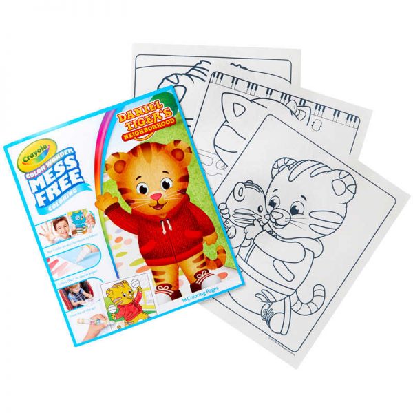 Crayola® Color Wonder Mess Free Refill Book, Daniel Tiger's Neighborhood