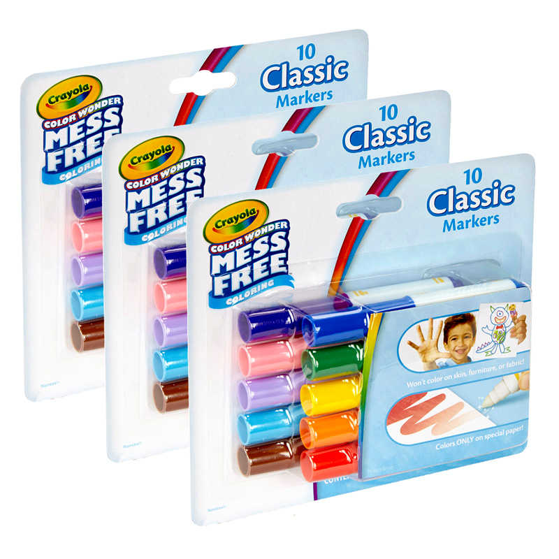 TeachersParadise - Crayola® Color Wonder Mess Free Mini Markers