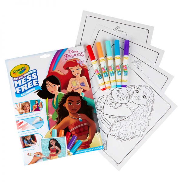 Crayola® Color Wonder Mess Free Coloring Pad & Markers, Princess