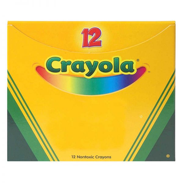 Crayola® Bulk Crayons, Regular Size, Black, 12 Count
