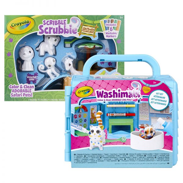 Crayola® Scribble Scrubbie™ Pets! Safari Tub Set & Vet Set