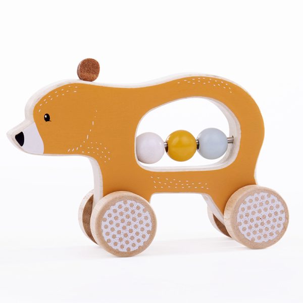 Bigjigs Toys Push Along Bear