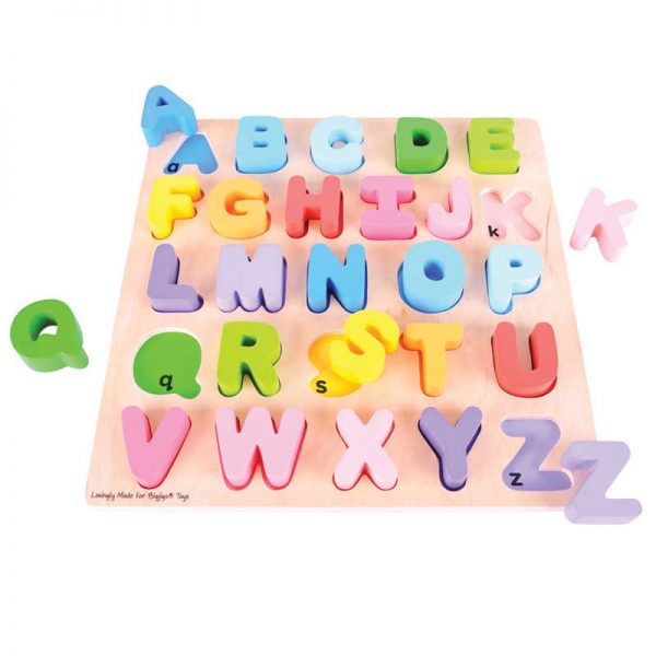 Bigjigs® Chunky Alphabet Puzzle - Uppercase