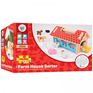 Baby Bigjigs Farm House Sorter