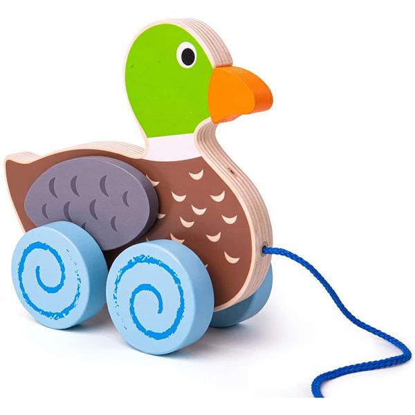 Bigjigs Toys Duck Pull Along