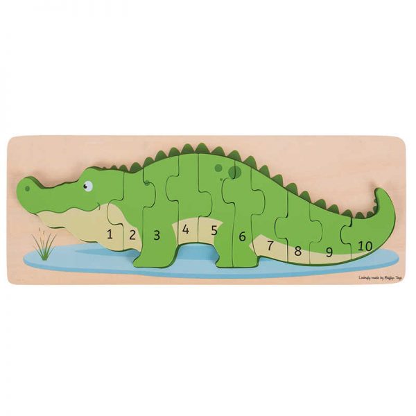 Bigjigs® Crocodile Number Puzzle