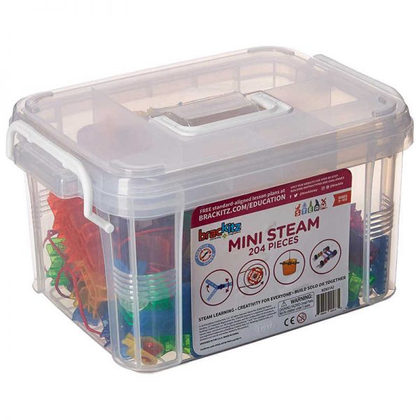 Brackitz Brackitz Mini STEAM Center, 204-Piece Set