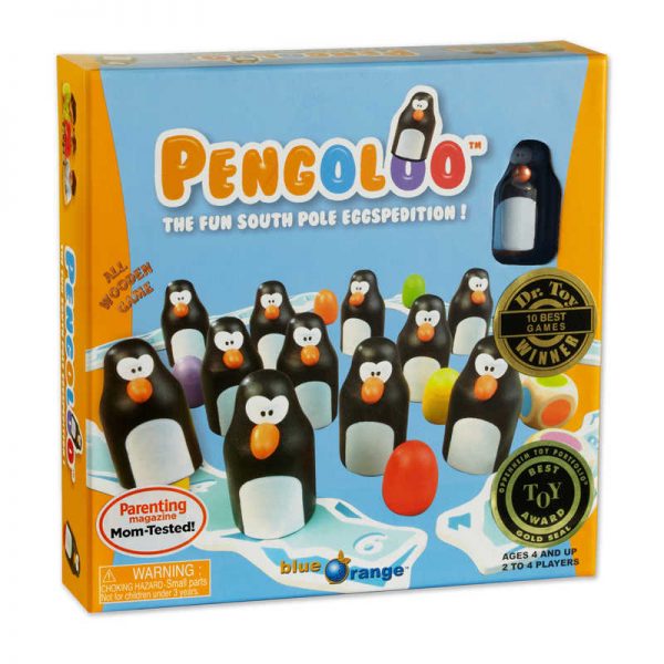 blue orange™ Pengoloo™ Wooden Skill Building Memory Color Recognition Game for Kids