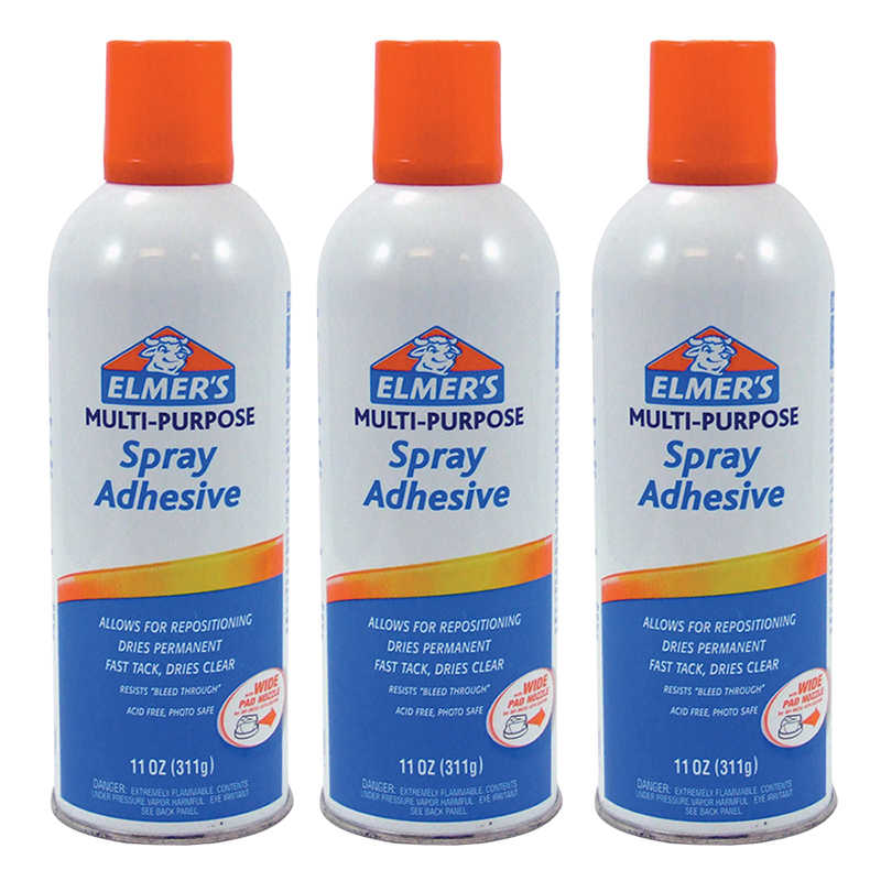 TeachersParadise Elmer's® Multipurpose Spray Adhesive 11 oz., Pack of