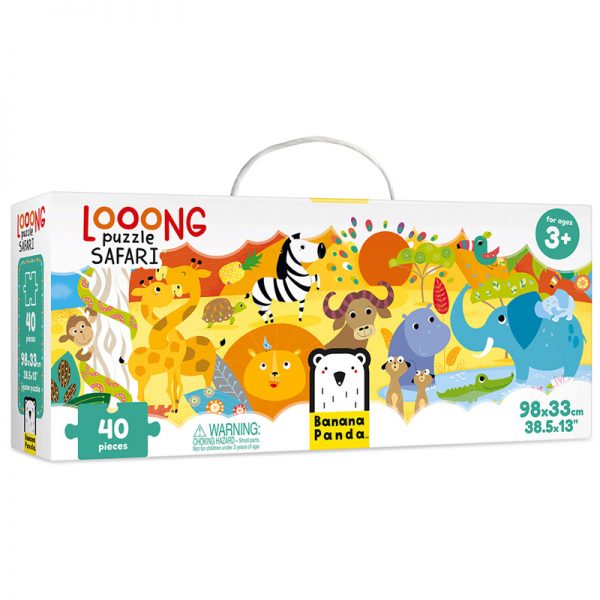 Banana Panda Looong Puzzle Safari