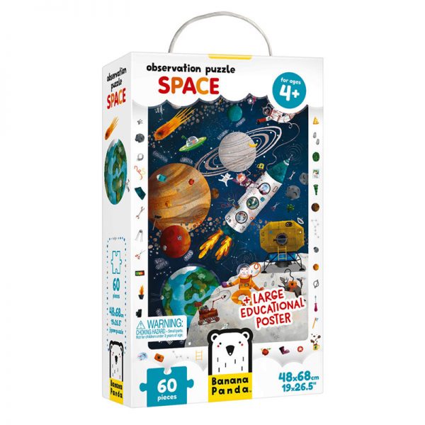 Banana Panda Observation Puzzle Space